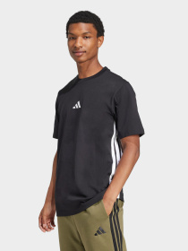 Футболки і поло Adidas ESSENTIALS 3-STRIPES SINGLE JE модель JD1906 Фото