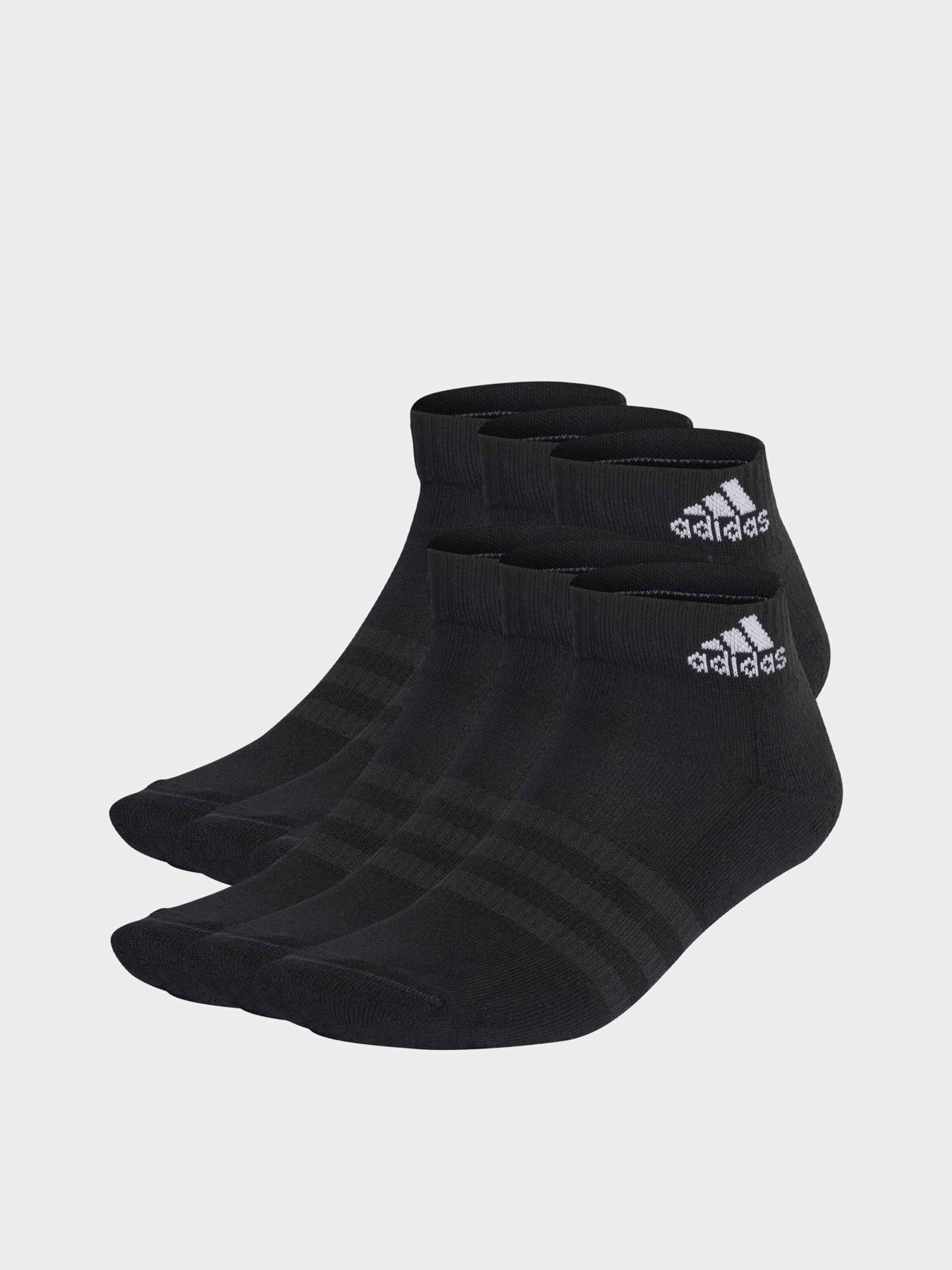 Носки и гольфы Adidas Cushioned Sportswear Ankle 6p модель IC1291 Фото