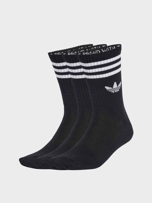 Носки и гольфы Adidas 3-Stripes Crew 3p модель JV7402 Фото