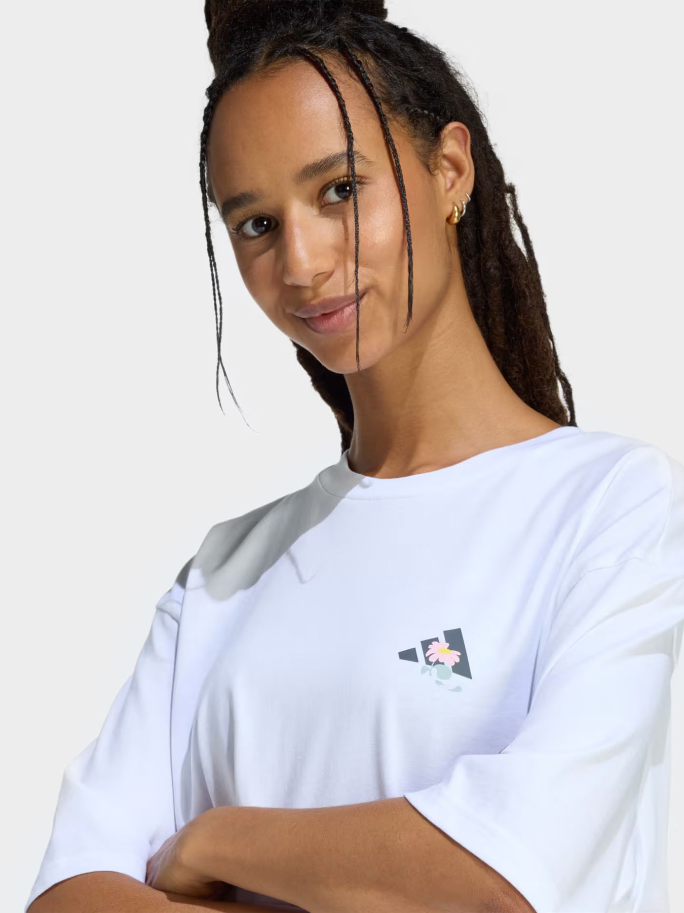 Футболки і поло Adidas SOFT SIDE OVERSIZED GRAPHIC модель KA5091 Футболки і поло Adidas SOFT SIDE OVERSIZED GRAPHIC модель KA5091 Фото