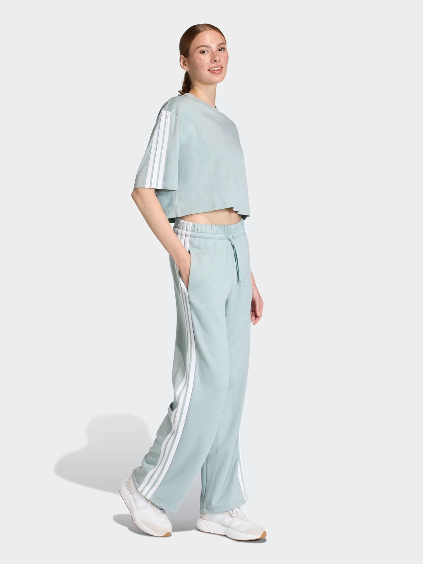 Футболки і поло Adidas ESSENTIALS 3-STRIPES COTTON LO модель KC5223 Фото