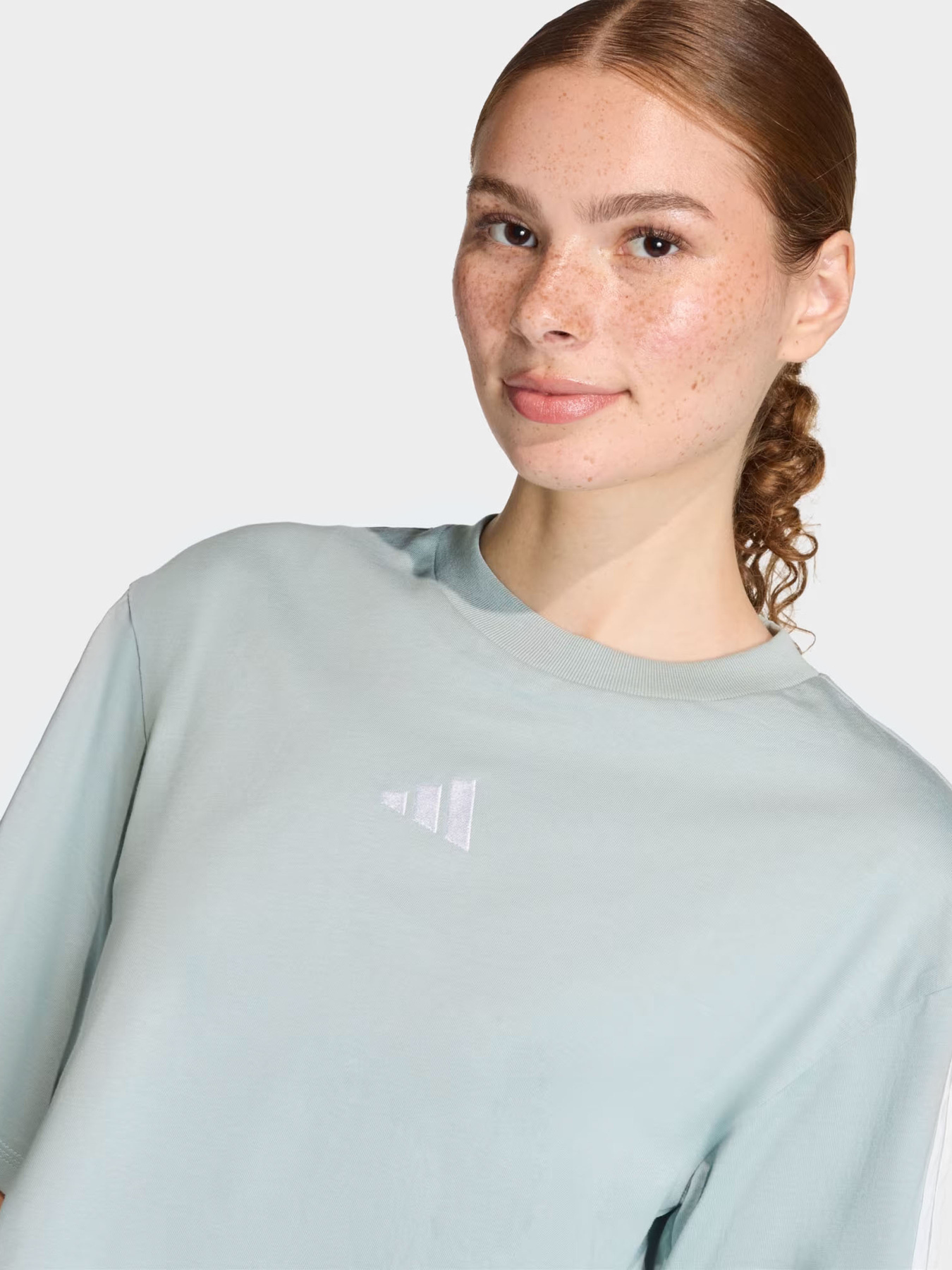Футболки і поло Adidas ESSENTIALS 3-STRIPES COTTON LO модель KC5223 Фото