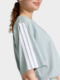 Футболки і поло Adidas ESSENTIALS 3-STRIPES COTTON LO модель KC5223 Фото