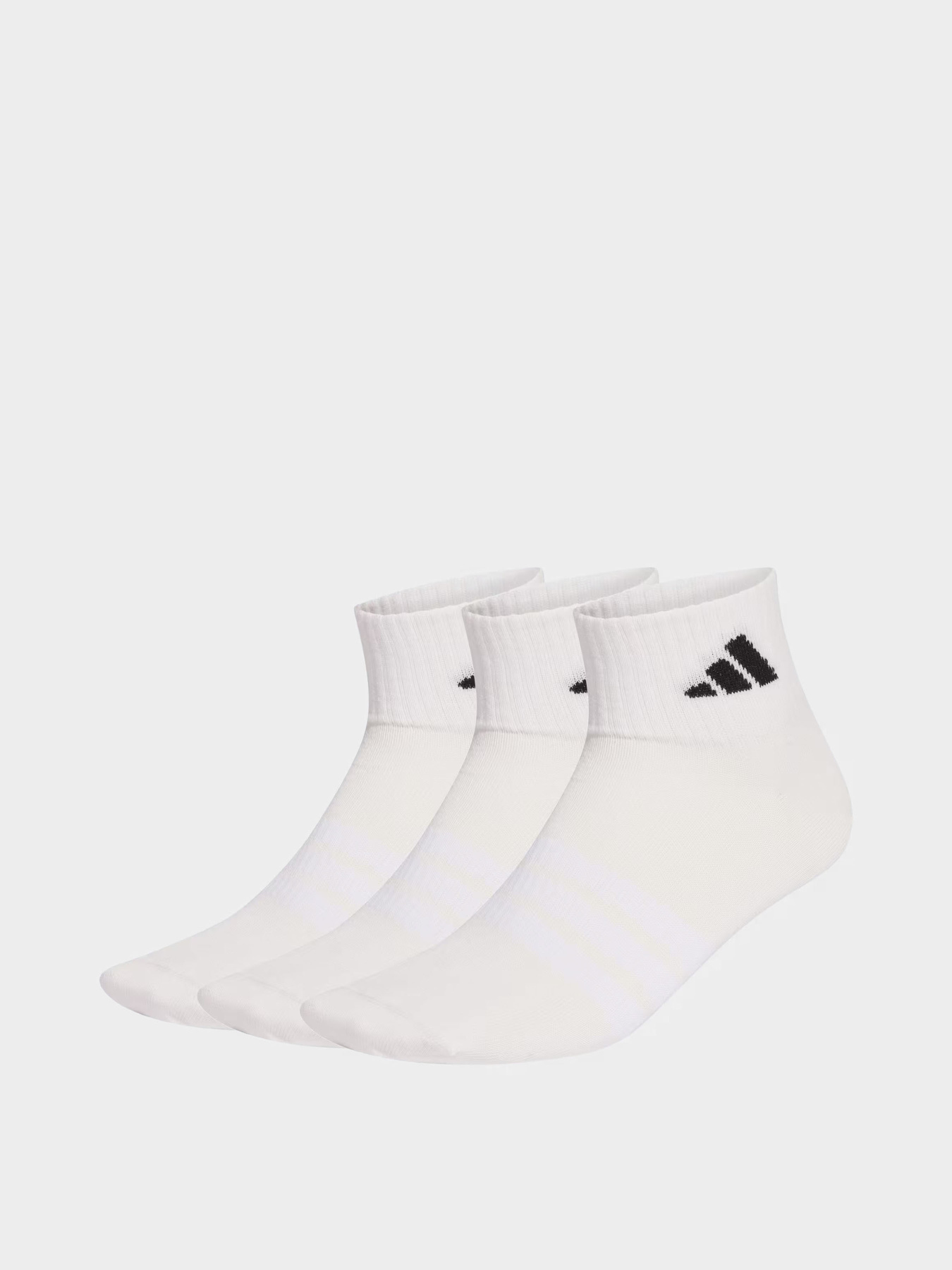 Носки и гольфы Adidas THIN&LIGHT SPORTSWEAR ANKLE 3P модель JZ0528 Фото