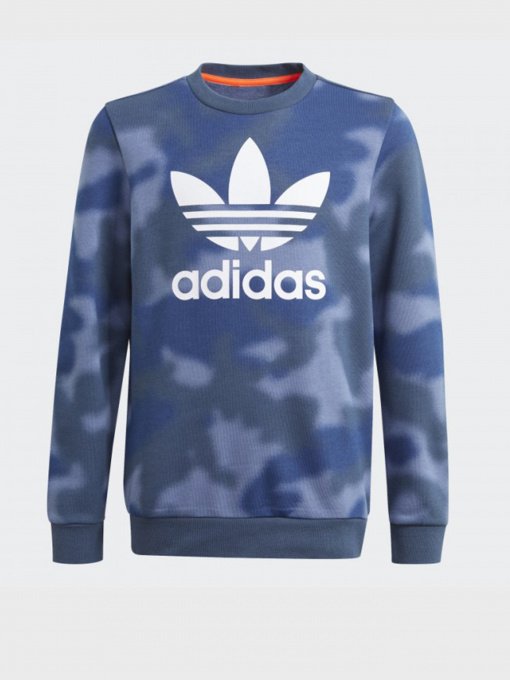 Худи и свитшоты Adidas ALLOVER PRINT CAMO CREW модель GN4130 Фото