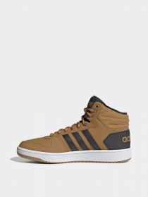 Кеды Adidas HOOPS 2.0 MID модель EE7371 Фото