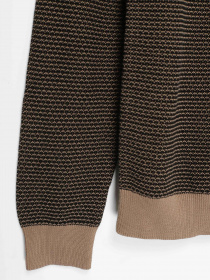 Светри та кардигани COS модель 0470455_коричневий комб. Фото