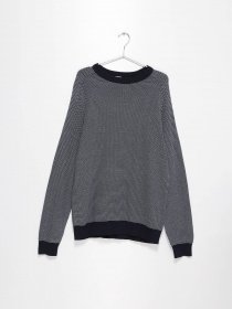 Свитры и кардиганы COS модель 0470455_т.синій комб. Фото