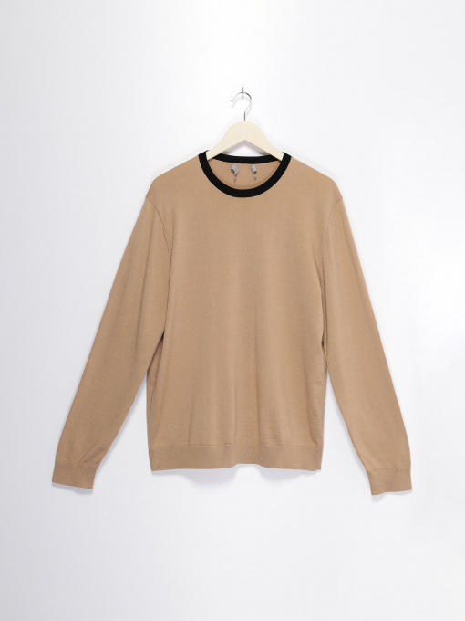 Свитры и кардиганы COS модель 0468207_бежевий з чорним Фото