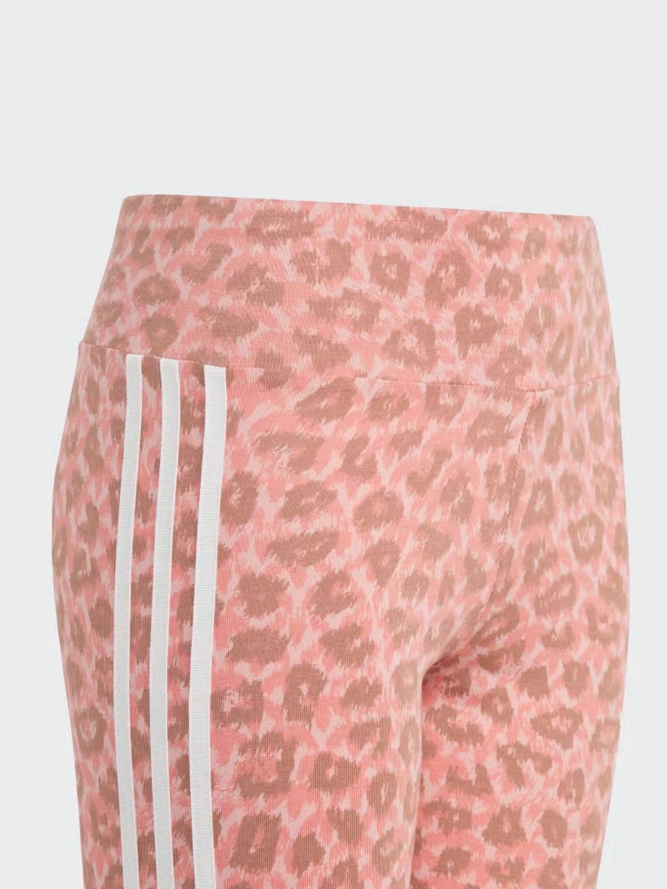 Штани Adidas Animal Allover Print High Waist модель IJ0757 Штани Adidas Animal Allover Print High Waist модель IJ0757 Фото