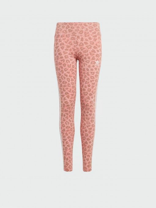 Штани Adidas Animal Allover Print High Waist модель IJ0757 Фото