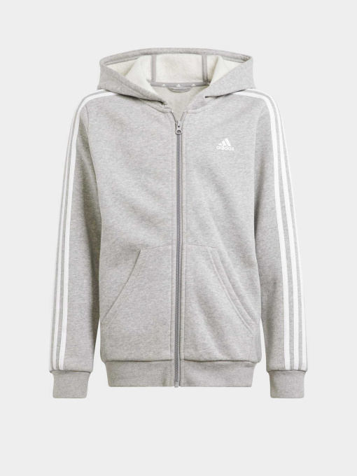 Худи и свитшоты Adidas 3S FL FZ HOOD модель IS3241 Фото