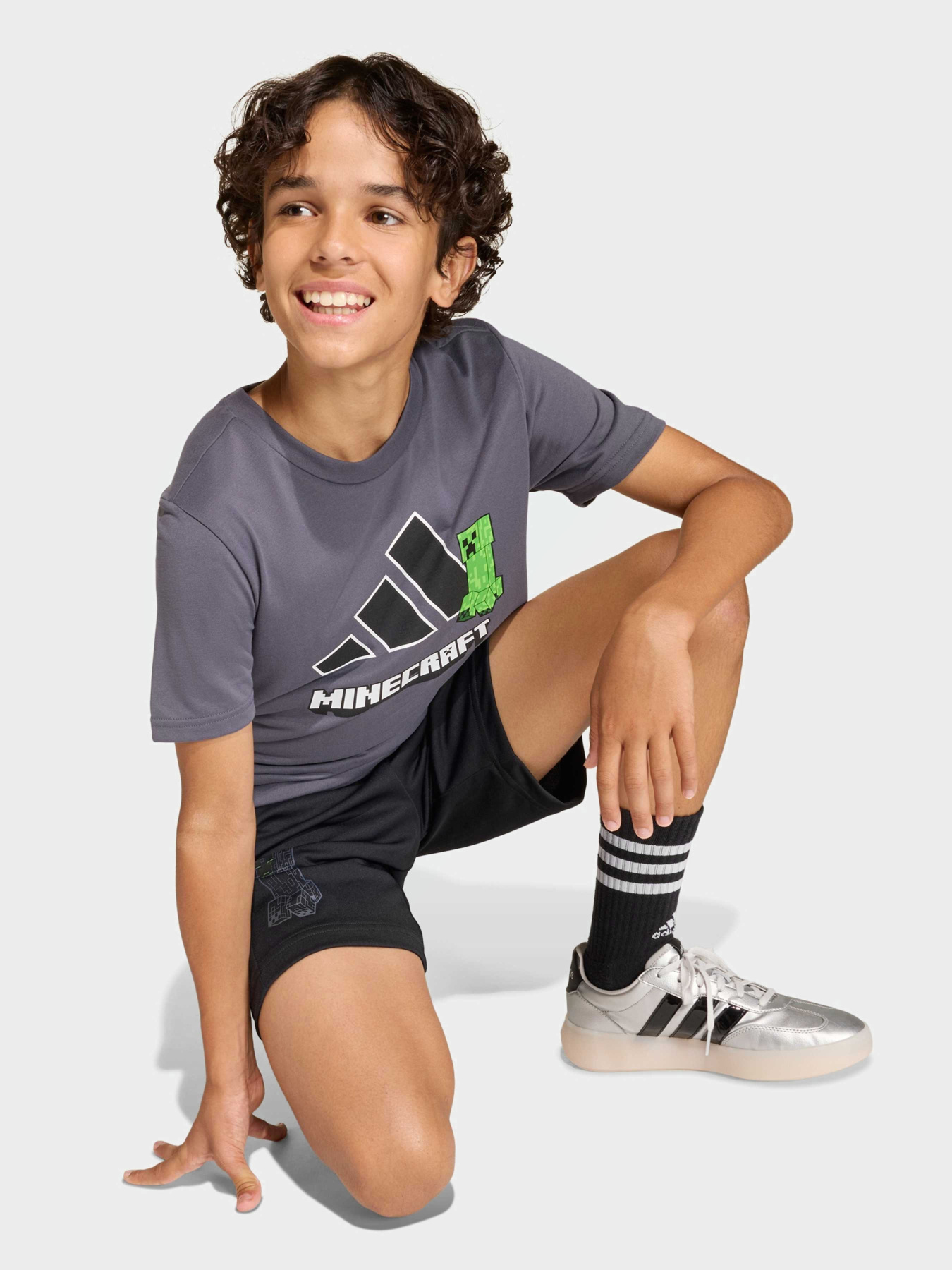 Футболки и поло Adidas MINECRAFT TRAINING модель KD6874 Футболки и поло Adidas MINECRAFT TRAINING модель KD6874 Фото