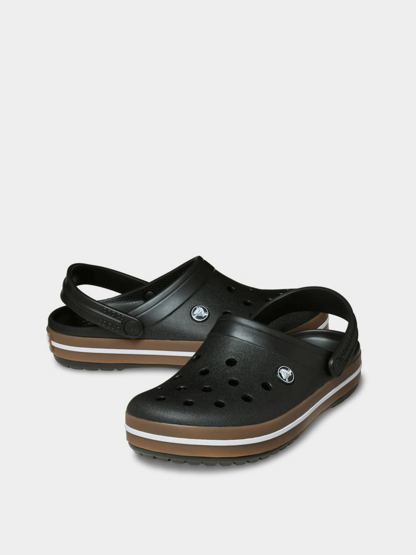 Шлёпанцы Crocs CROCBAND GUM CLOG BLK модель 212756-001 Фото