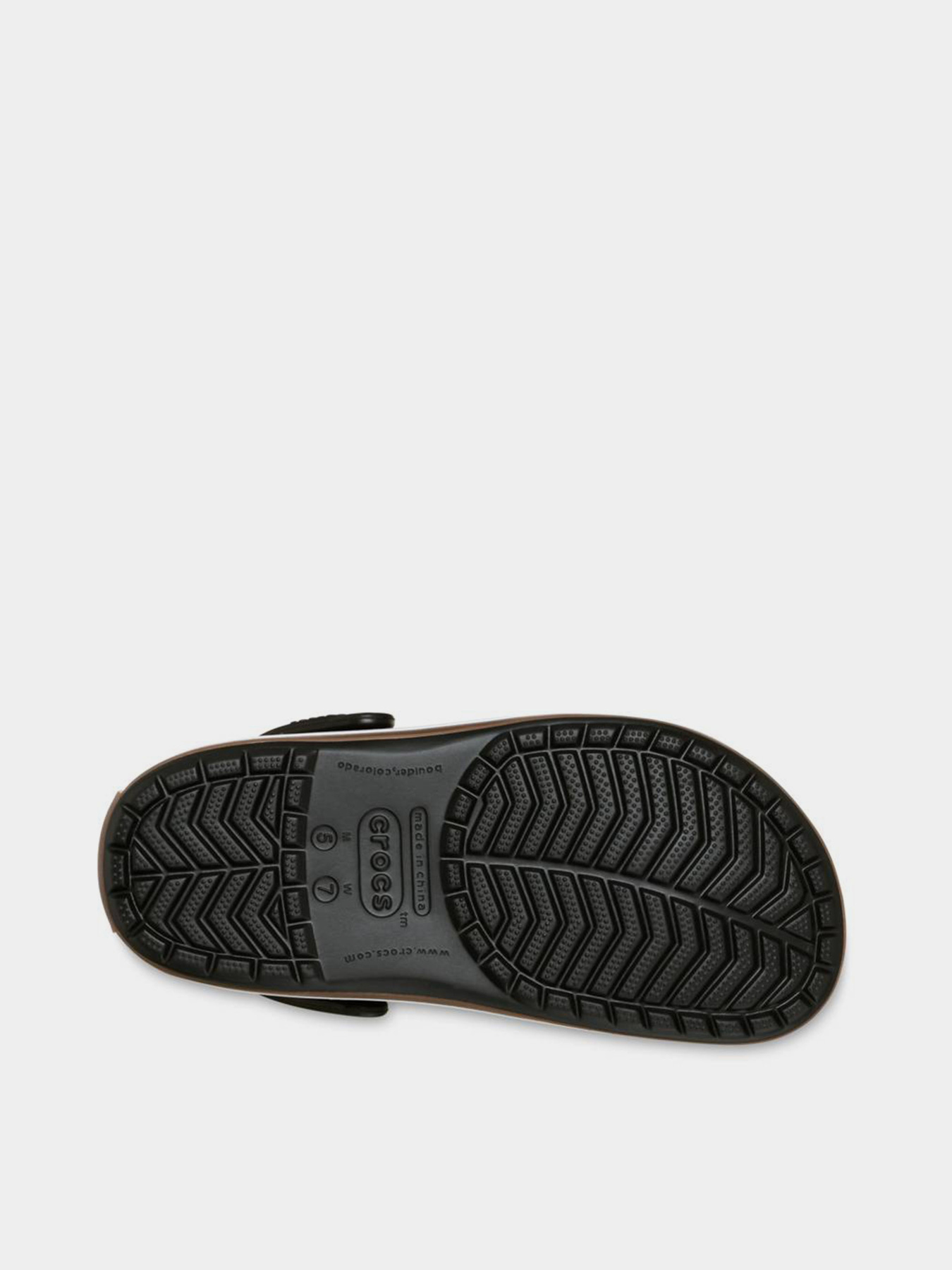 Шлёпанцы Crocs CROCBAND GUM CLOG BLK модель 212756-001 Фото