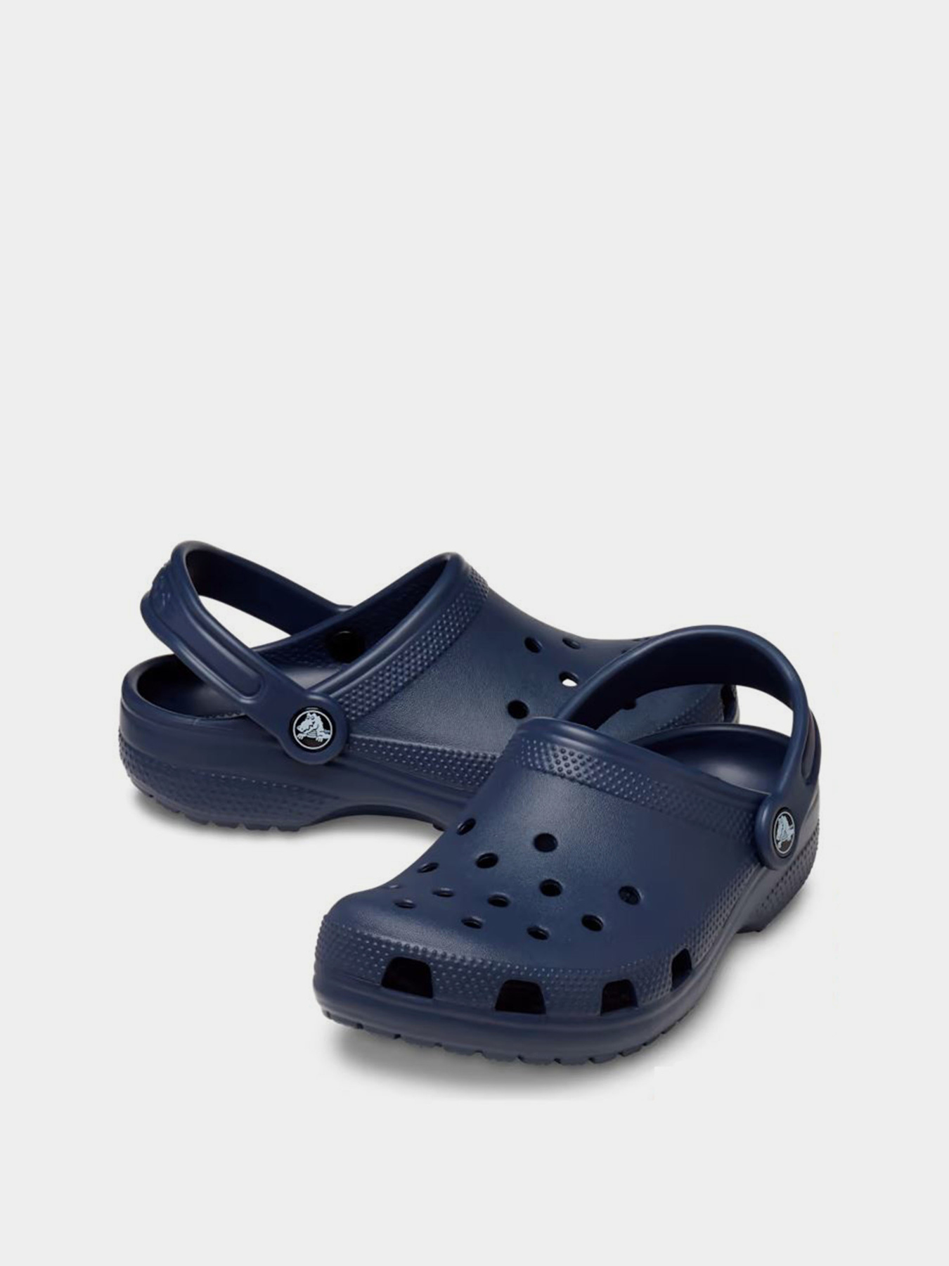 Шлёпанцы Crocs CLASSIC CLOG K NAVY модель 206991-410 Фото