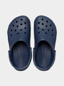 Шлёпанцы Crocs CLASSIC CLOG K NAVY модель 206991-410 Фото
