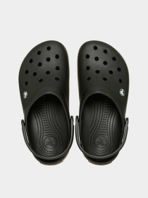 Шлёпанцы Crocs CROCBAND GUM CLOG K BLK модель 212775-001 Фото