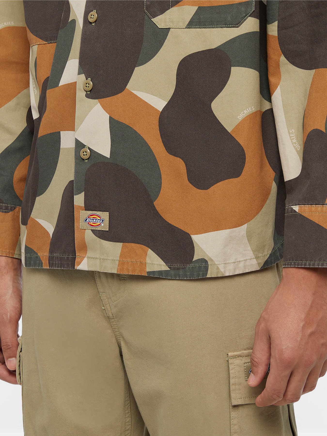 Сорочки Dickies Camo Canvas Work модель DK0A864U0IP1 Сорочки Dickies Camo Canvas Work модель DK0A864U0IP1 Фото