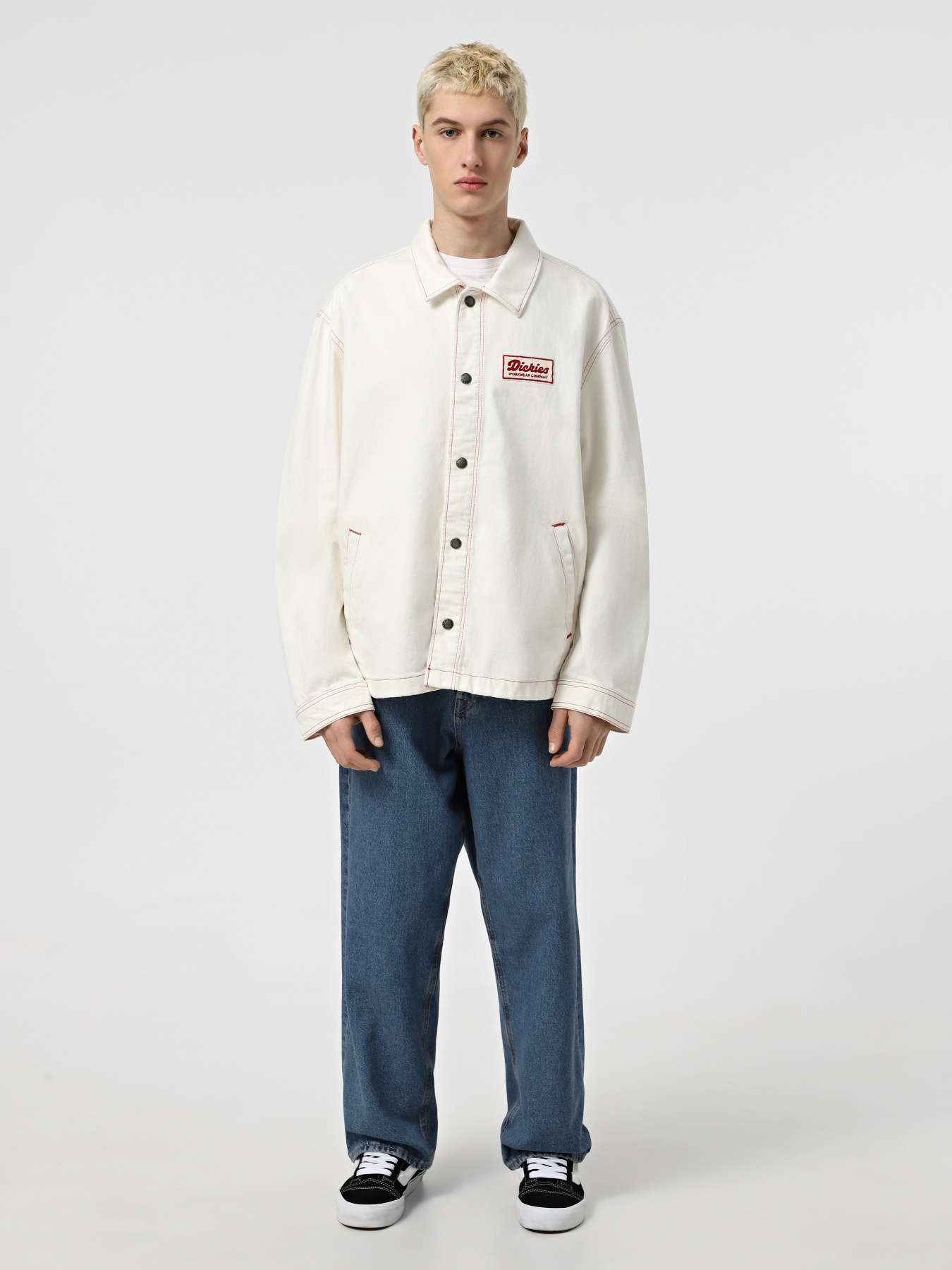 Куртки та дублянки Dickies Lewistown Denim модель DK0A4Z76C481 Фото