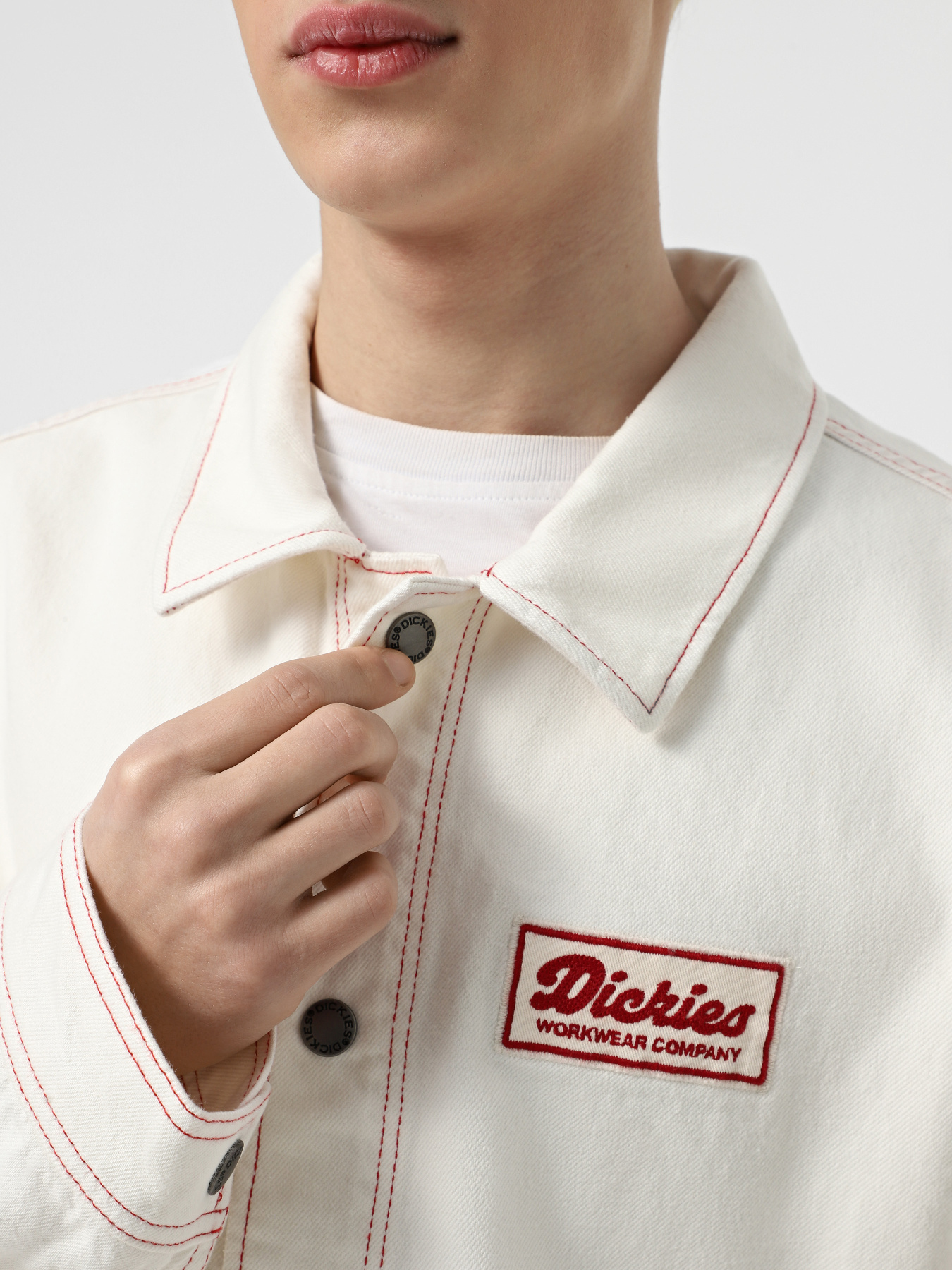 Куртки та дублянки Dickies Lewistown Denim модель DK0A4Z76C481 Фото