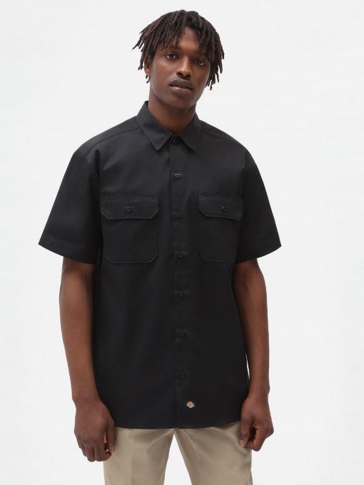 Сорочки Dickies Work Shirt Rec модель DK0A4XK7BLK1 Фото