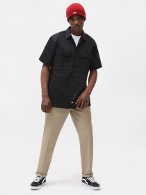 Рубашки Dickies Work Shirt Rec модель DK0A4XK7BLK1 Фото