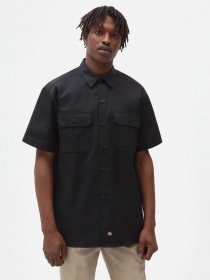 Рубашки Dickies Work Shirt Rec модель DK0A4XK7BLK1 Фото