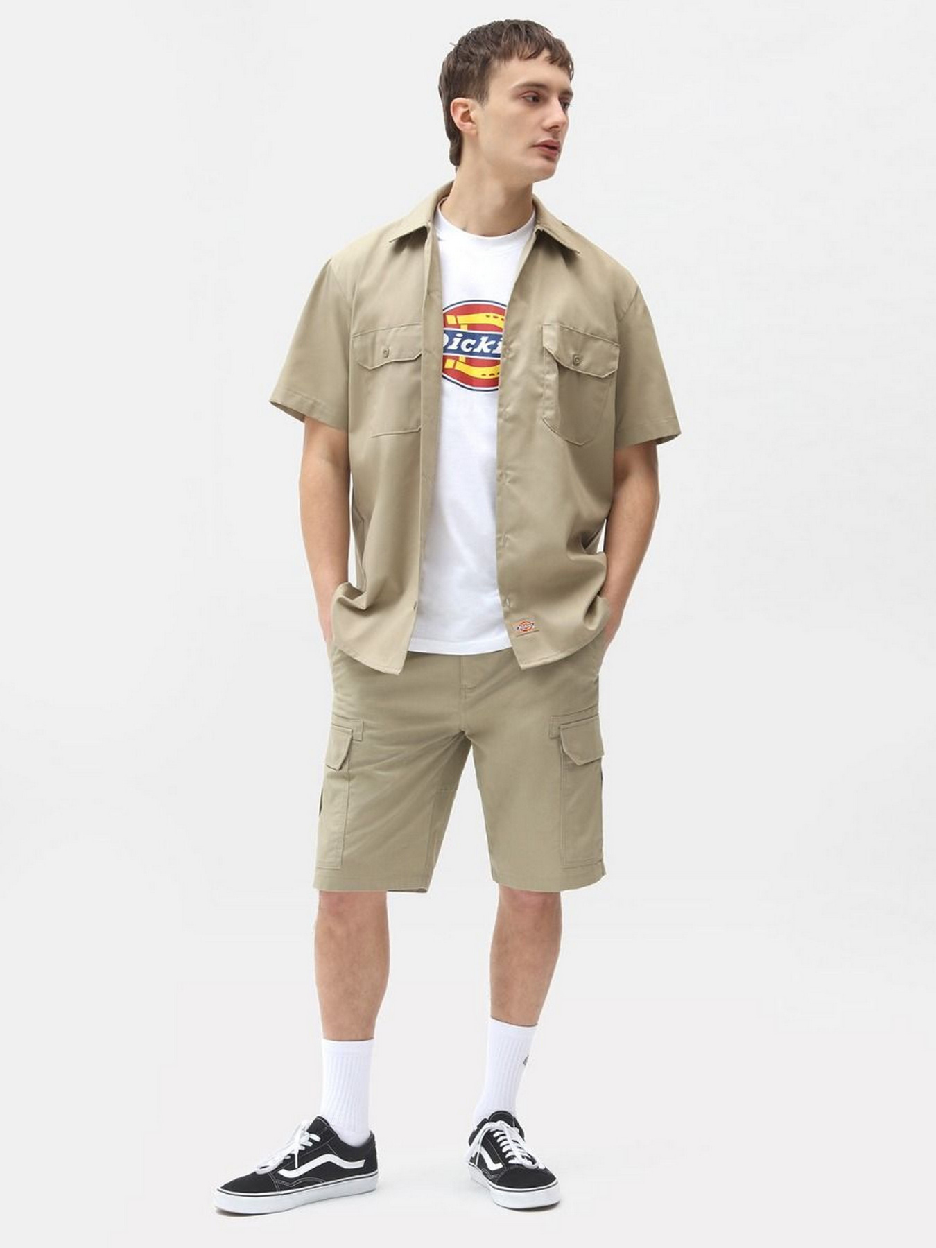 Рубашки Dickies Work Shirt Rec модель DK0A4XK7KHK1 Фото
