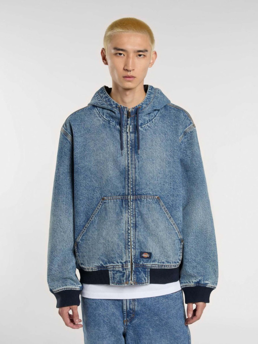 Куртки и дубленки Dickies Dickies Hooded Denim модель DK0A4ZAPK211 Фото
