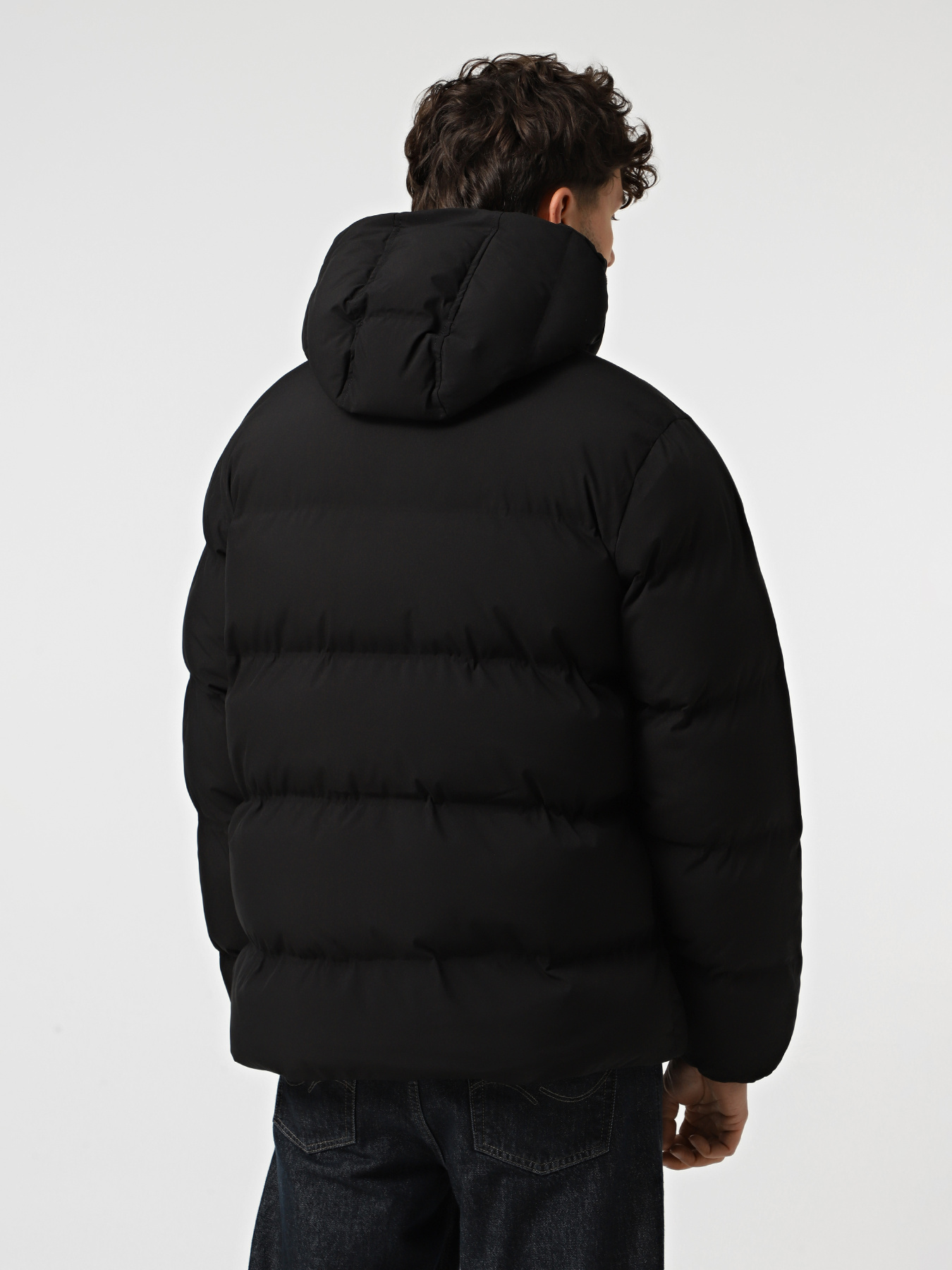 Куртки и дубленки Dickies EAGLEVILLE HOODED PUFFER модель DK0A87OHBLK1 Фото