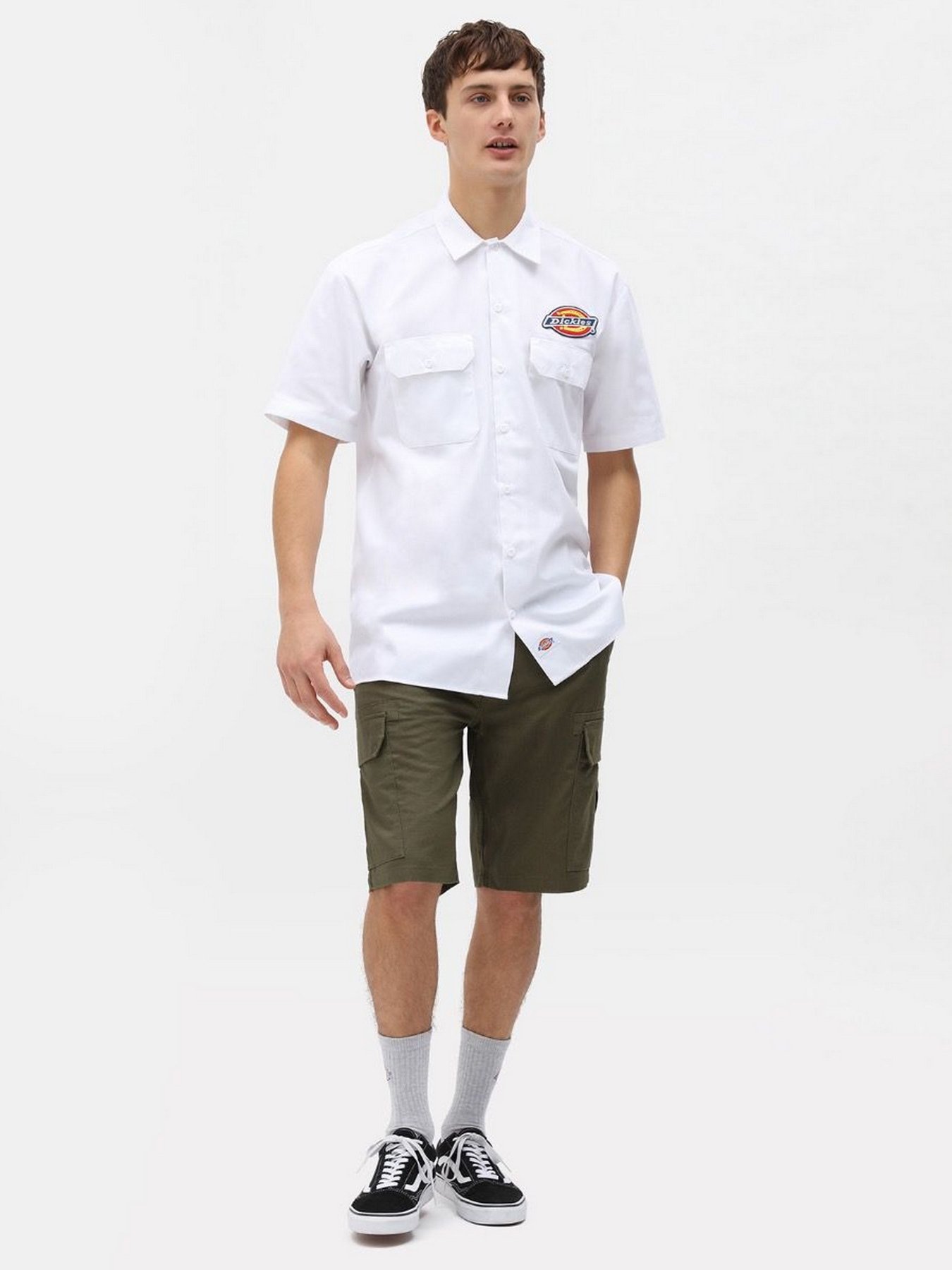 Сорочки Dickies Clintondale модель DK0A4XRRWHX1 Сорочки Dickies Clintondale модель DK0A4XRRWHX1 Фото