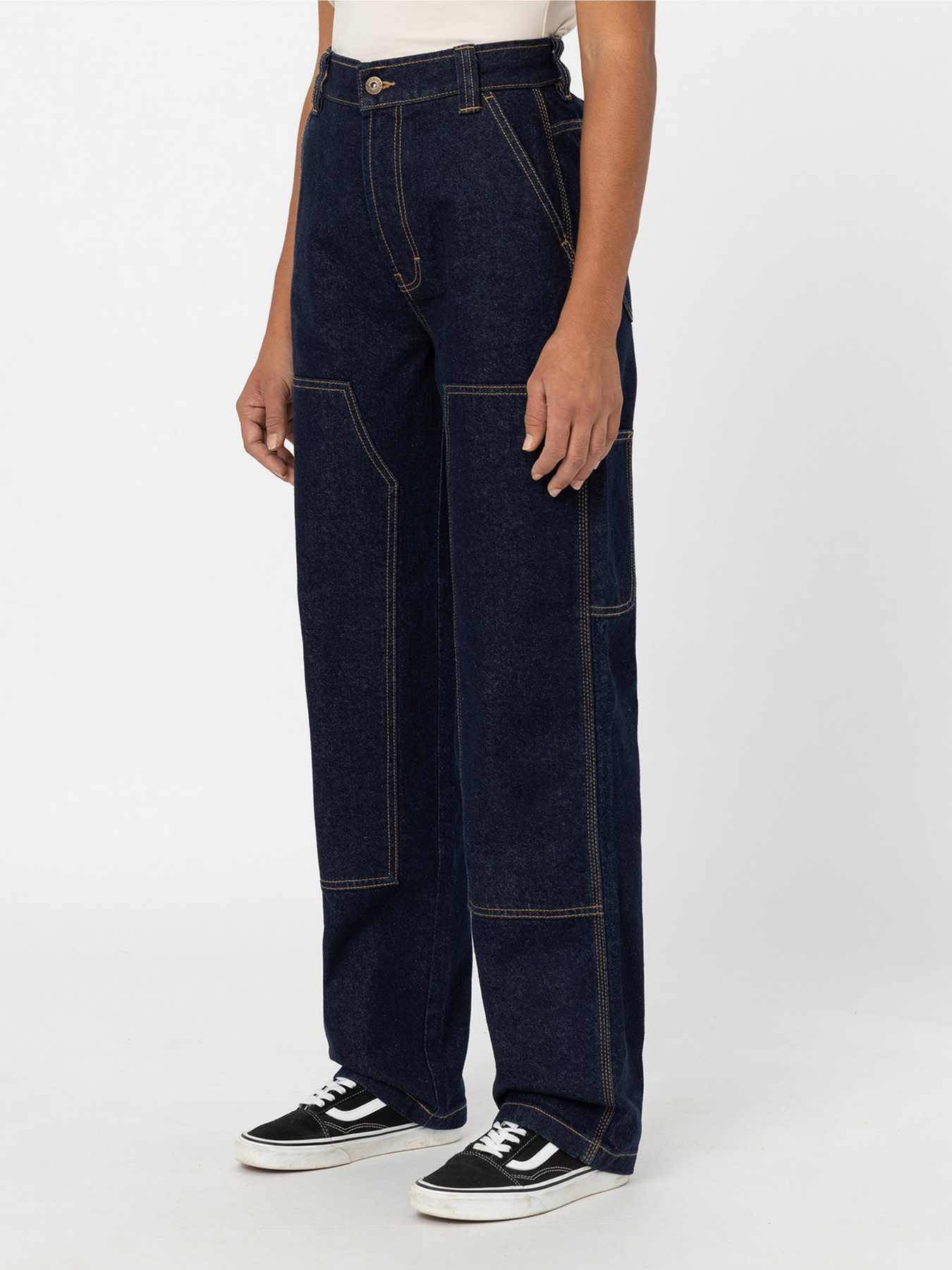 Джинси Dickies Madison Double Knee Denim Loose модель DK0A4YGLRIN1 Джинси Dickies Madison Double Knee Denim Loose модель DK0A4YGLRIN1 Фото