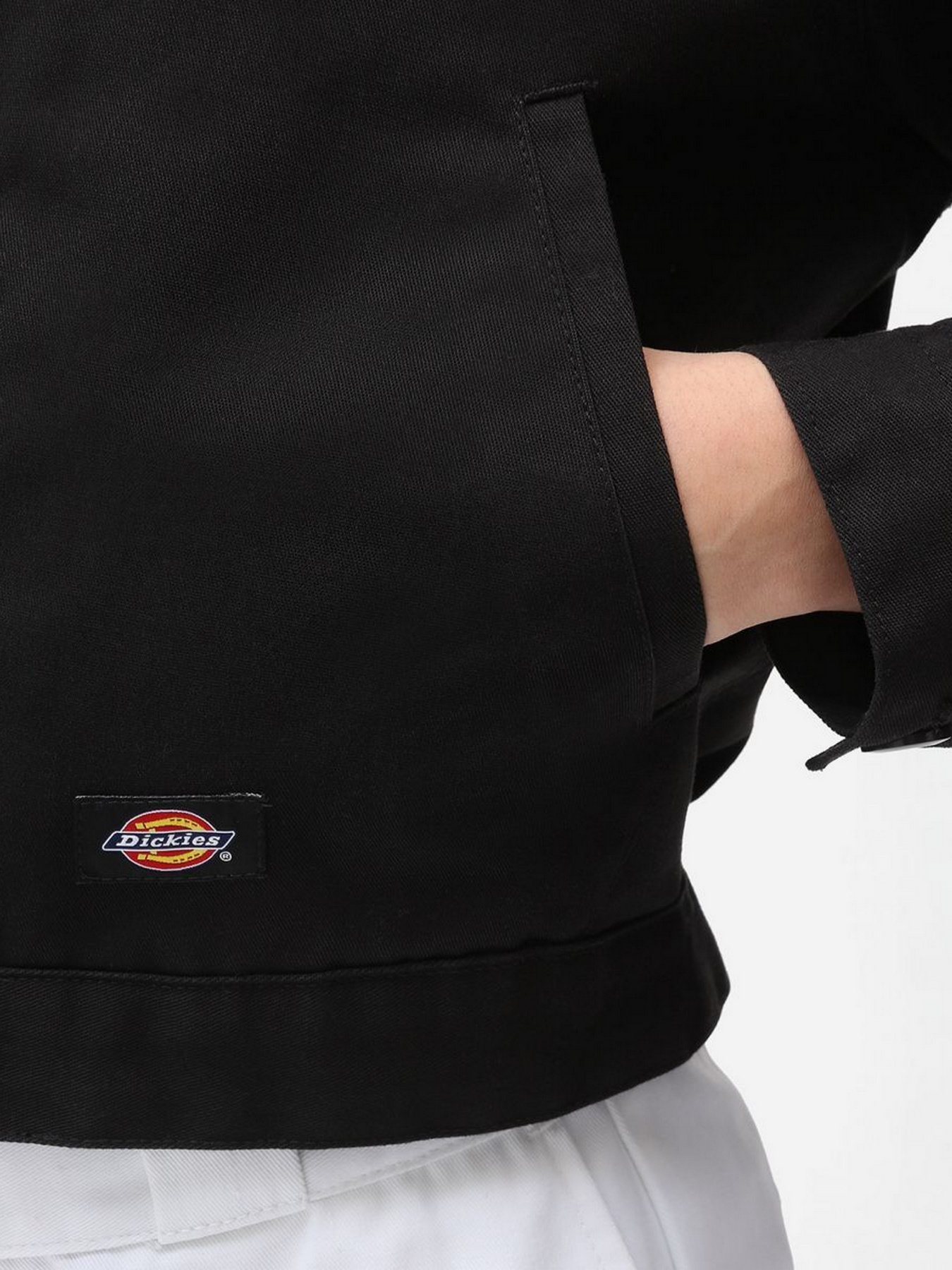 Куртки та дублянки Dickies Lined Eisenhower модель DK0A4XKCBLK1 Фото