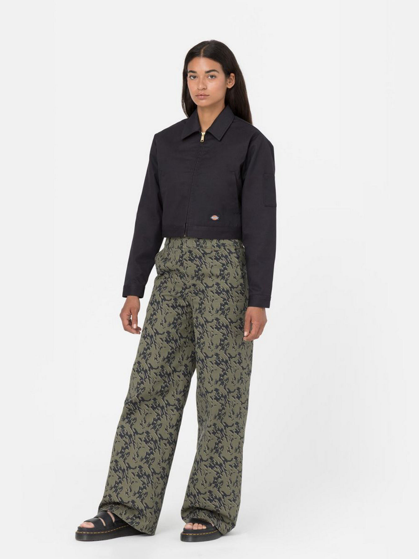Куртки та дублянки Dickies Lined Eisenhower модель DK0A4XKCBLK1 Фото