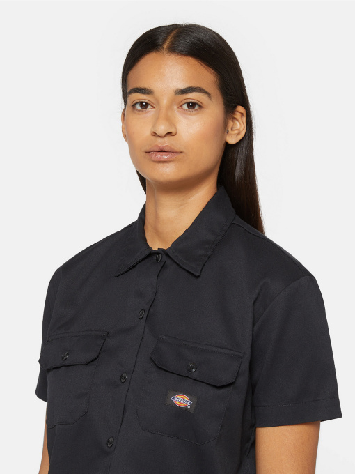 Рубашки Dickies Ork Cropped Ss модель DK0A4YSXBLK1 Фото