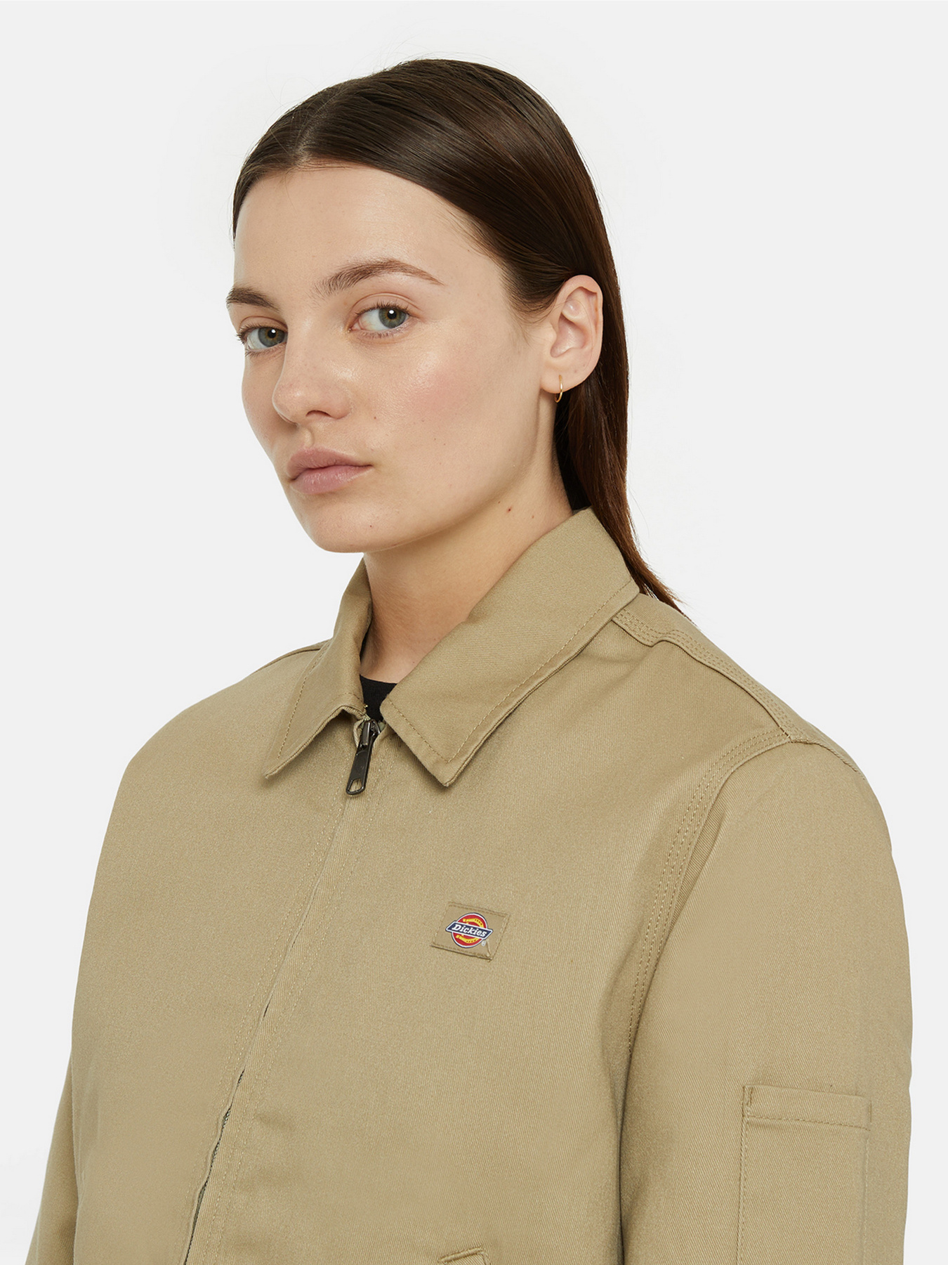 Куртки и дубленки Dickies Lined Eisenhoer Crop Rec модель DK0A4Z23KHK1 Фото