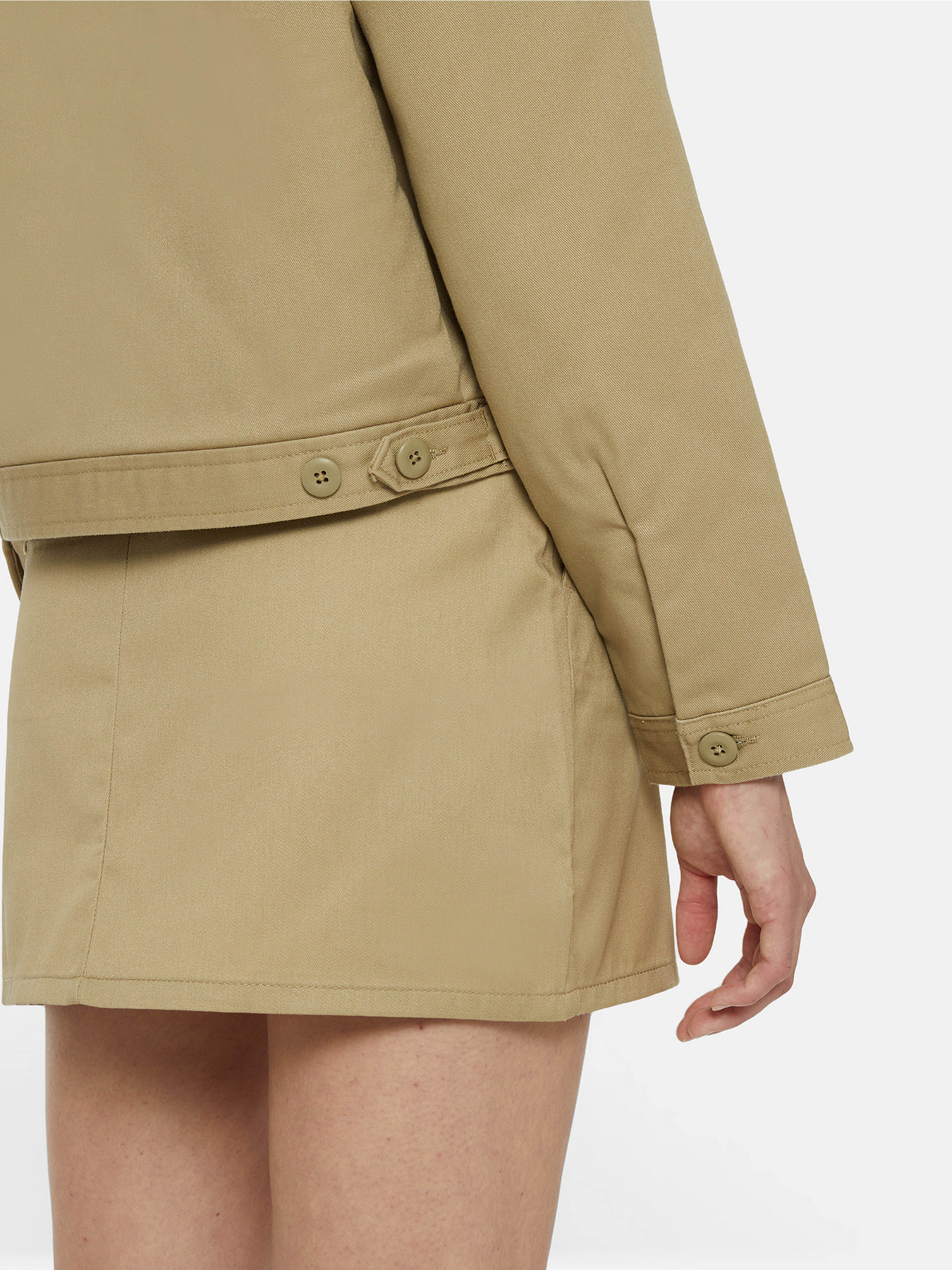 Куртки и дубленки Dickies Lined Eisenhoer Crop Rec модель DK0A4Z23KHK1 Фото
