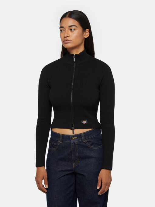 Светри та кардигани Dickies East Helena Rib Zip-Through модель DK0A864OBLK1 Фото