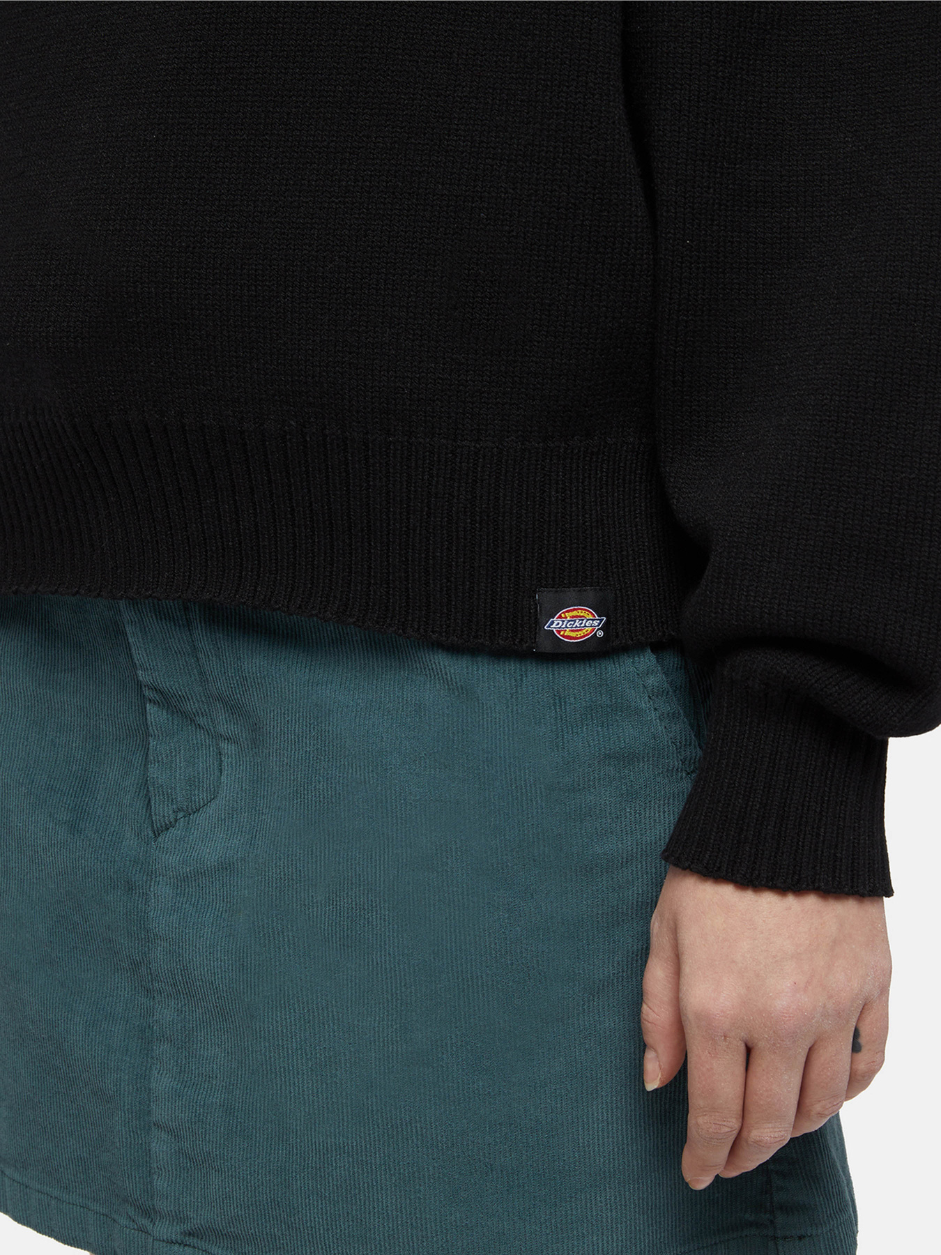 Светри та кардигани Dickies East Helena Gerippter Mit 1/4 модель DK0A864PBLK1 Фото