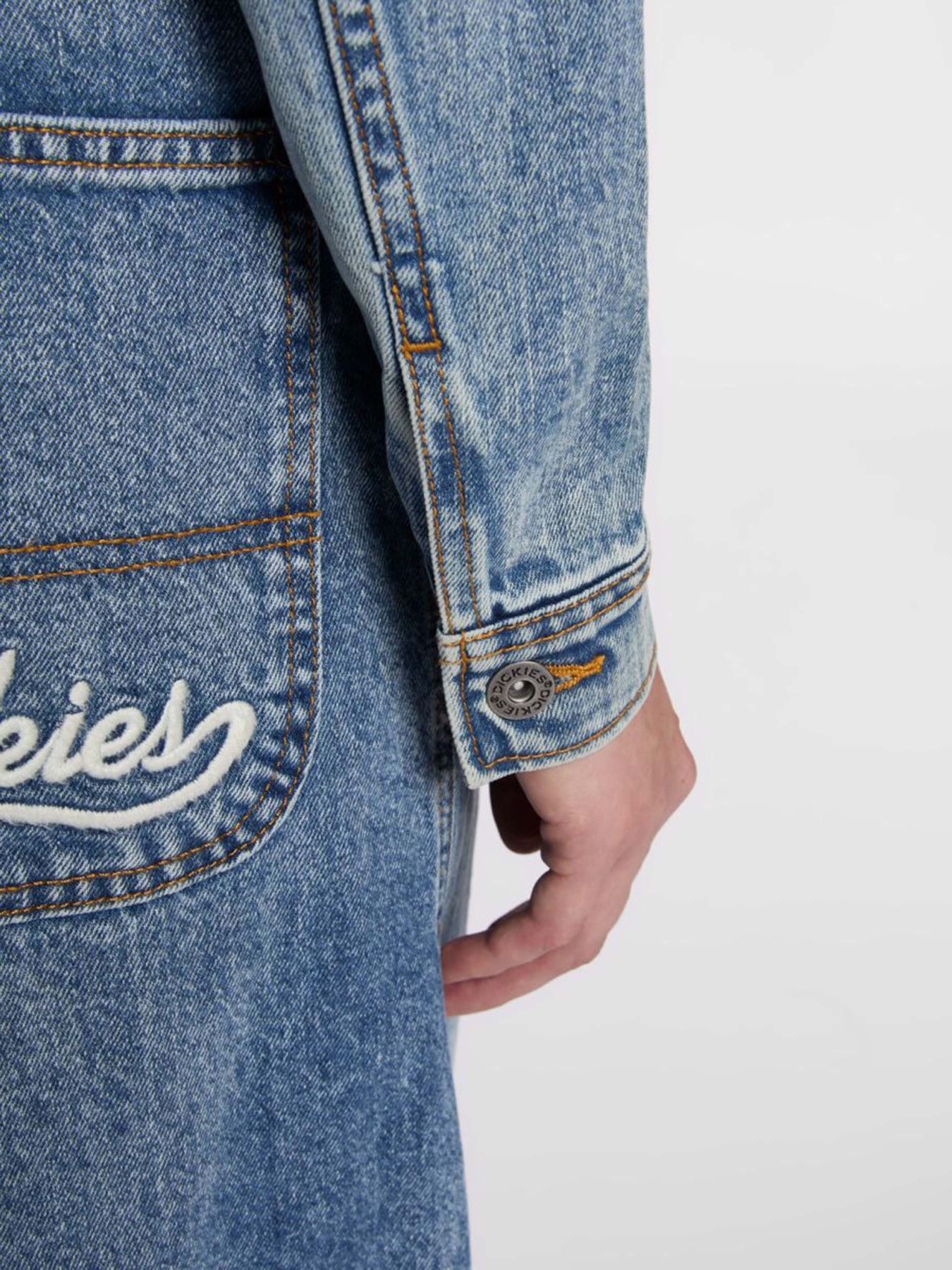 Куртки та дублянки Dickies Denim Slim модель DK0A4ZANK211 Куртки та дублянки Dickies Denim Slim модель DK0A4ZANK211 Фото