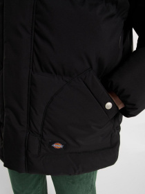 Куртки и дубленки Dickies EAGLEVILLE HOODED PUFFER модель DK0A87OLBLK1 Фото