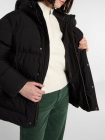 Куртки и дубленки Dickies EAGLEVILLE HOODED PUFFER модель DK0A87OLBLK1 Фото