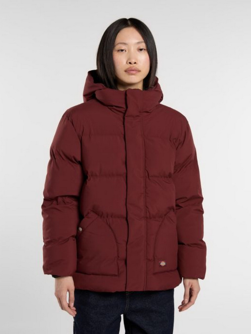Куртки и дубленки Dickies EAGLEVILLE HOODED PUFFER модель DK0A87OLL161 Фото