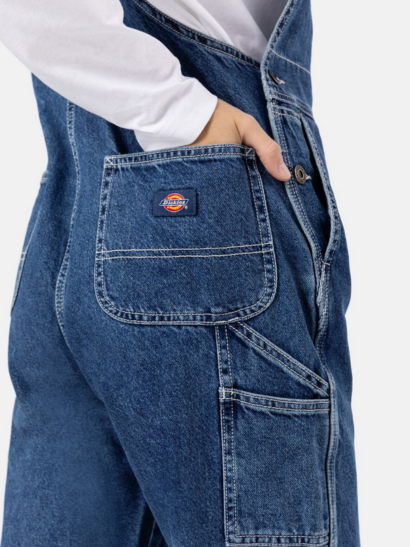 Комбинезоны Dickies Classic Denim Bib модель DK0A4XYCCLB1 Фото