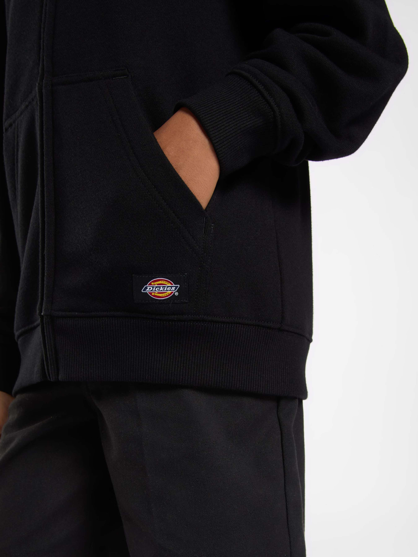 Худі та світшоти Dickies Terry Full Zip модель DK0A4Z6WBLK1 Фото