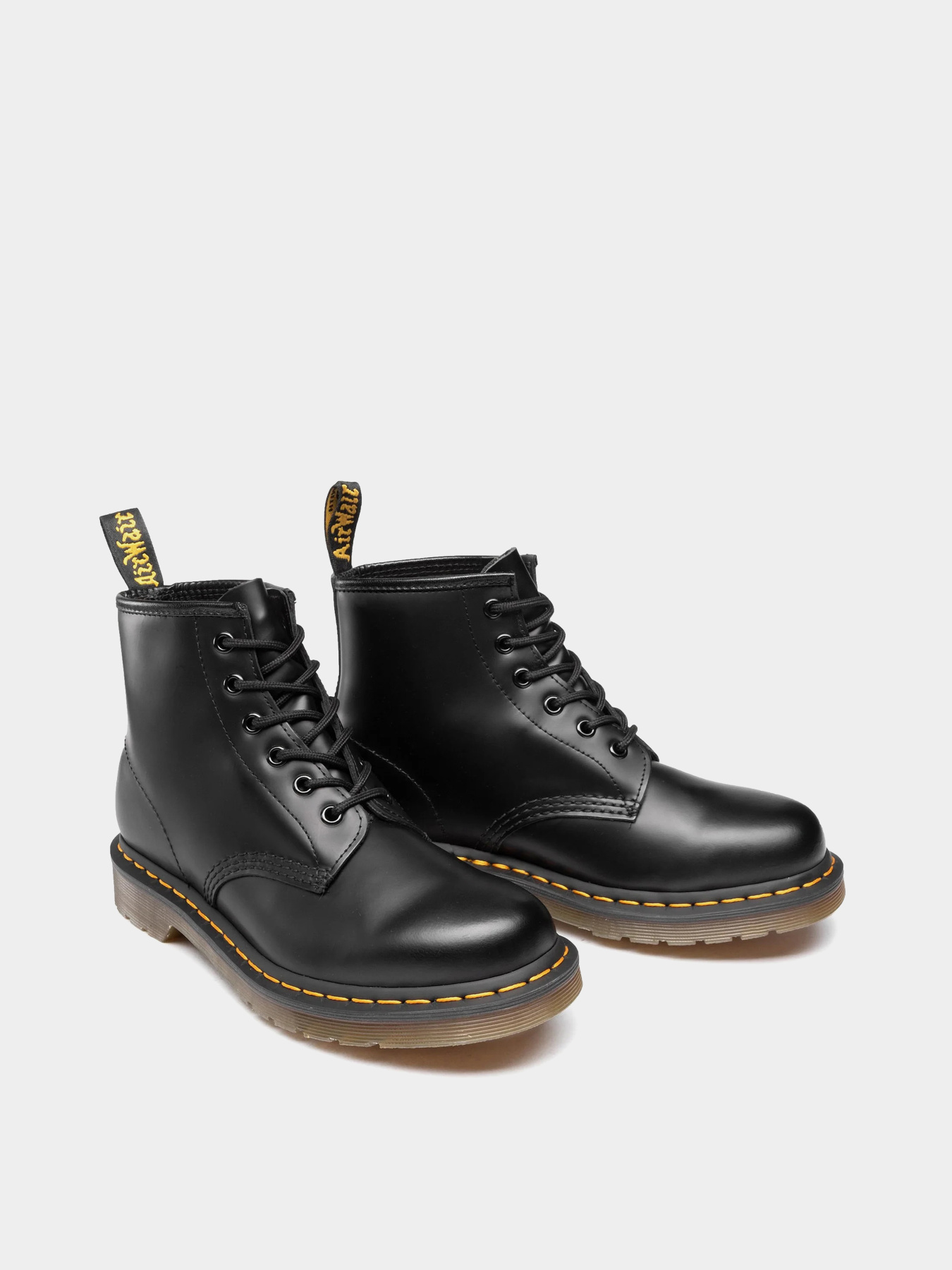 Черевики та чоботи DR. MARTENS модель 26230001 101 YS Black Smooth Фото