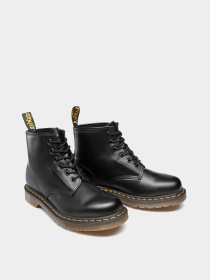 Черевики та чоботи DR. MARTENS модель 26230001 101 YS Black Smooth Фото