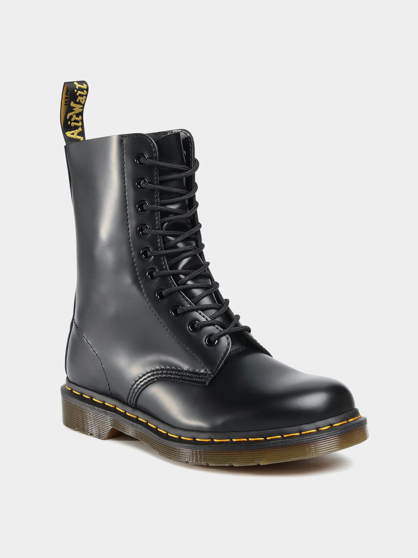 Черевики та чоботи DR. MARTENS модель 11857001 1490 Black Smooth Фото