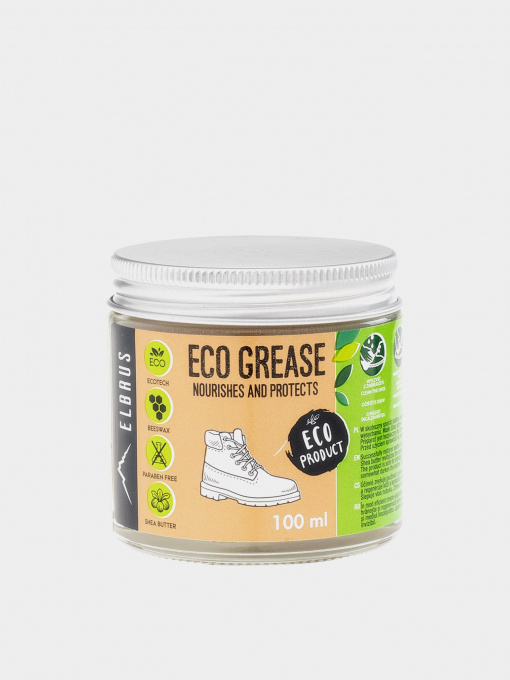 Догляд за взуттям Elbrus Brown модель ECO GREASE 100 ML-BRAK Фото